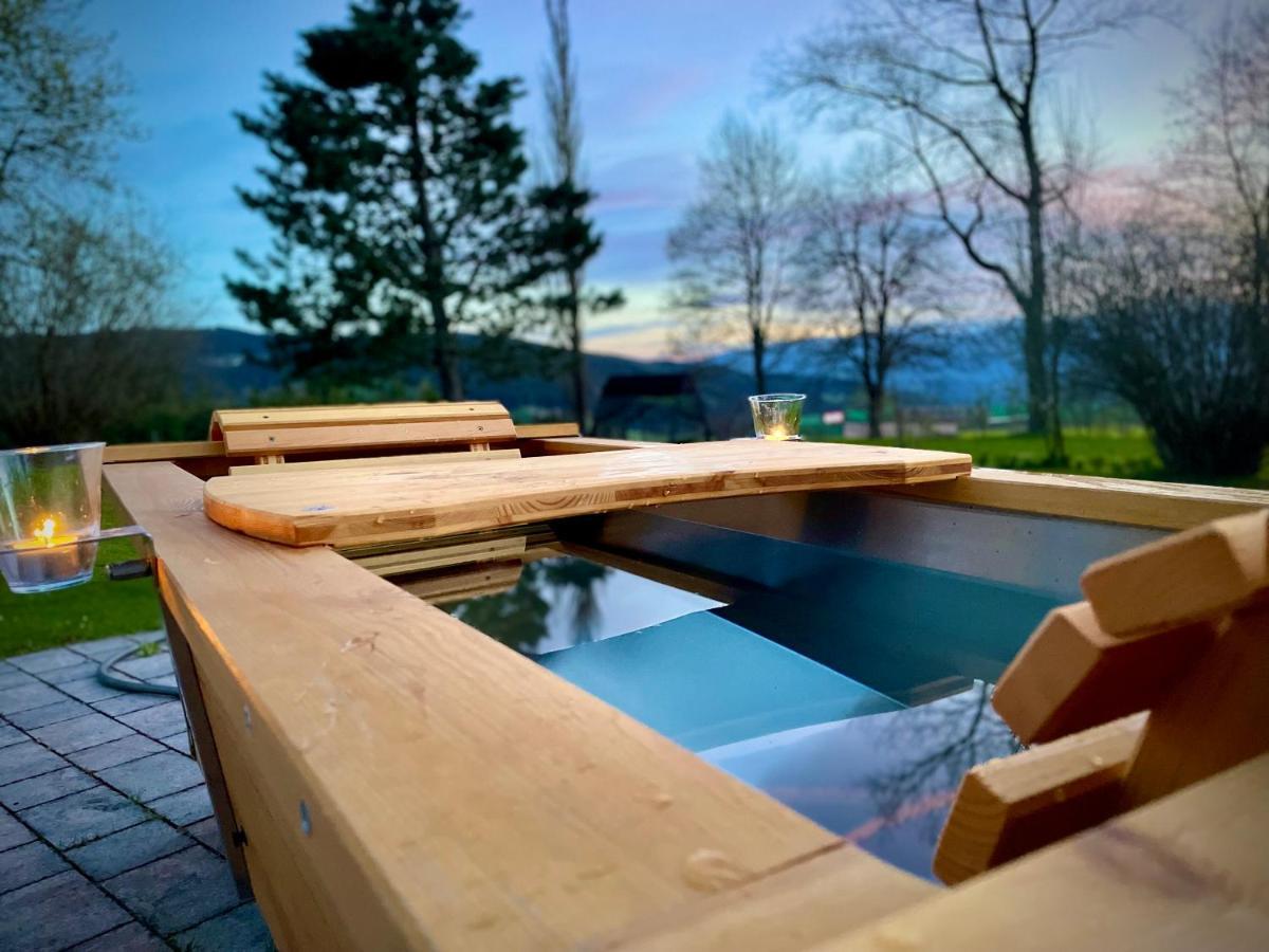 Naturforsthaus Gartenblick Fuer Hunde - Und Naturverbundene Menschen Preitenegg Bagian luar foto